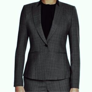 HUGO BOSS Wool Gaberdine Janeka4 Blazer Size 14